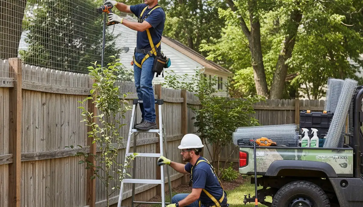 Professional tree deer deterrent service in Allentown, PA protecting landscape trees and shrubs