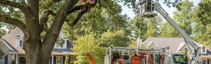 Professional tree service in Allentown, PA providing tree removal and trimming for homeowners
