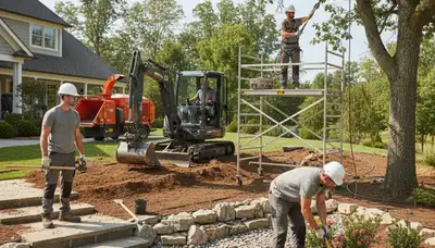Allentown, PA arborist providing tree trimming and landscaping services for local properties