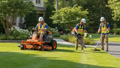 Professional lawn care service in Allentown, PA for healthy, well-maintained residential yards