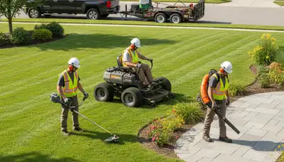 Professional lawn service in Allentown, PA for healthy, well-maintained residential landscaping