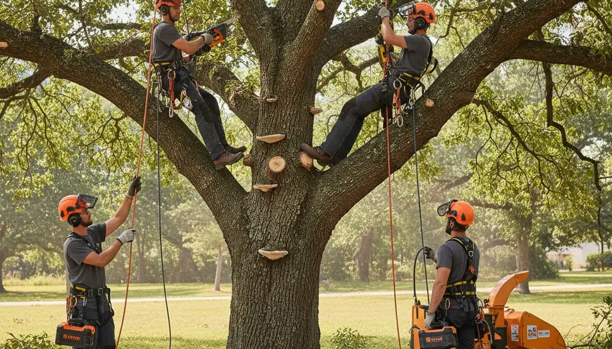 Allentown, PA arborist treating diseased trees to protect tree health and prevent spread