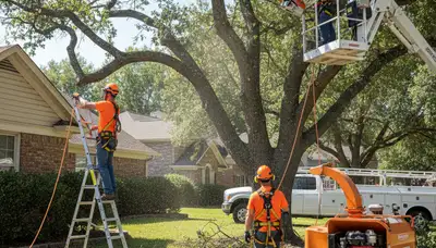 Allentown, PA tree trimming crew pruning trees for healthier, safer landscapes